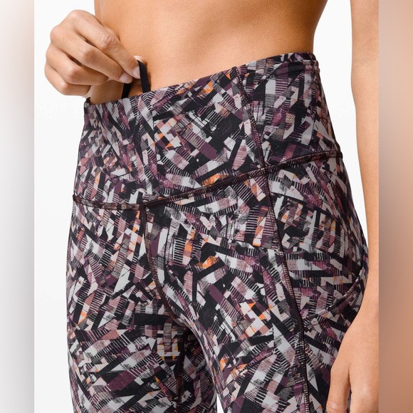 Lululemon Fast and Free Tight ll 25” Patterned Women's Leggings Kaleidoscope - Picture 6 of 16